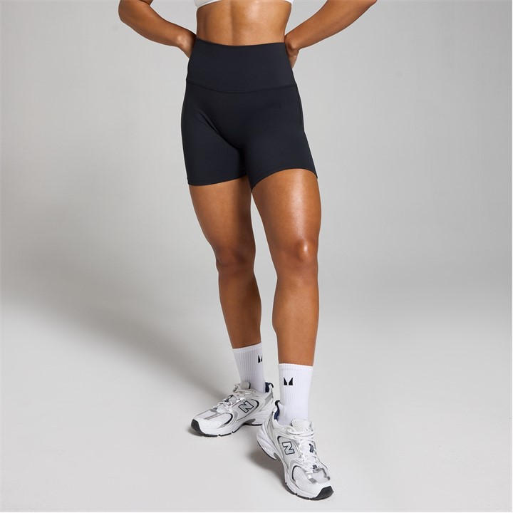 Myprotein Women's Black Performance Gym Shorts in Size 12, Sports Direct