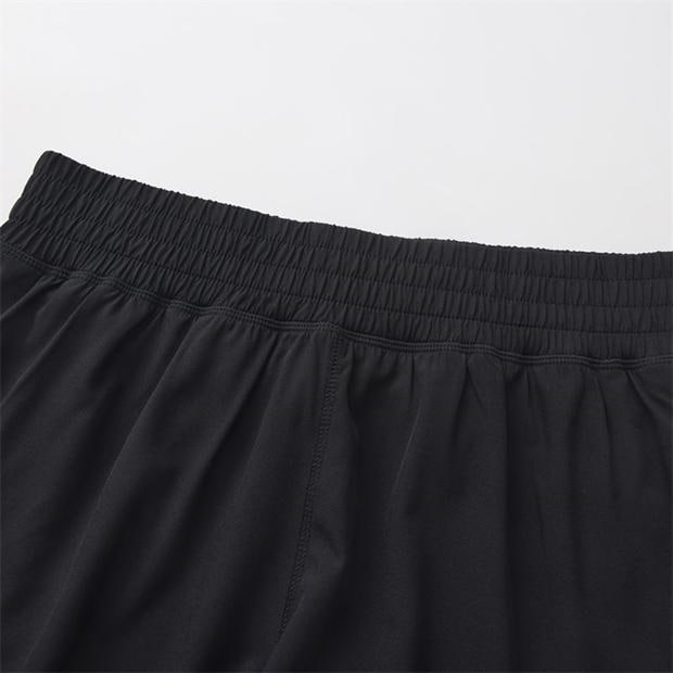 Black - LA Gear - LA Gear Essential High-Waisted 2-in-1 Running Shorts Womens