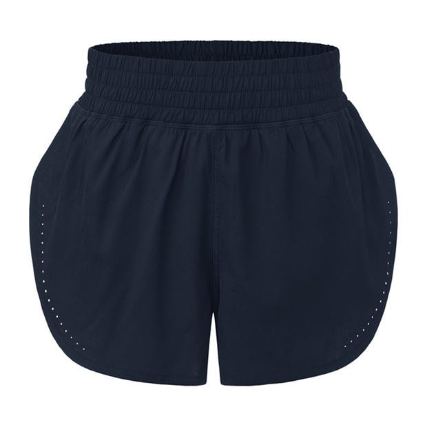 Blue - LA Gear - LA Gear Essential High-Waisted 2-in-1 Running Shorts Womens