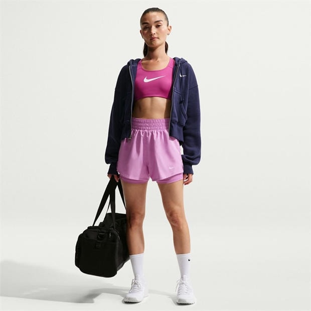 Light Magenta - Nike - Womens Pro Flex 2-in-1 Shorts