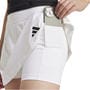 White - adidas - Women's Performance Gym Shorts