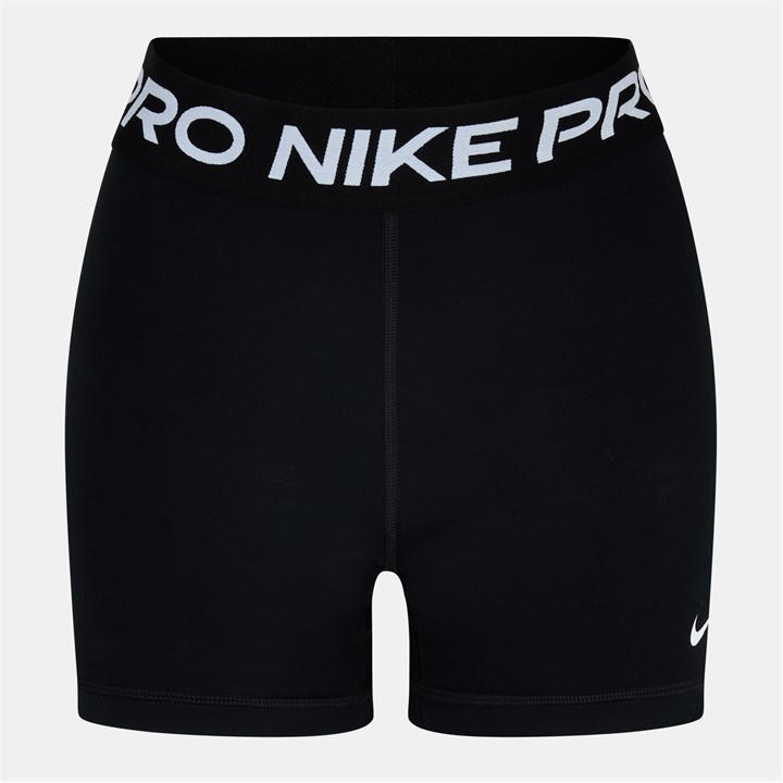 Nike Women's Black Pro 5Inch Shorts in Size 8, Sports Direct