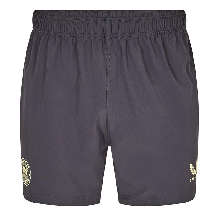 Castore Women's Black Bath Rugby Shorts 2025 2026 in Size 10, Sports Direct