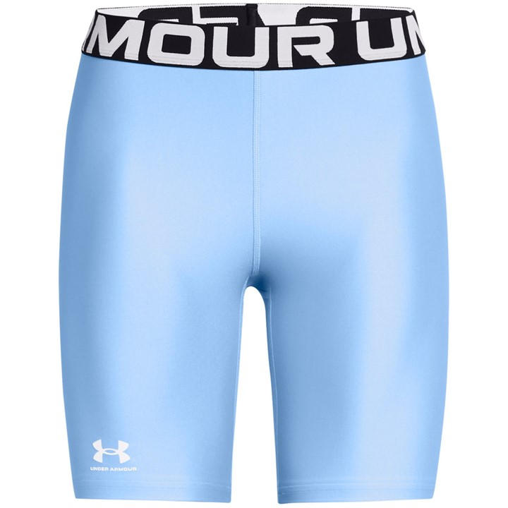 Under Armour Women's Blue Performance Gym Shorts in Size 8, Sports Direct