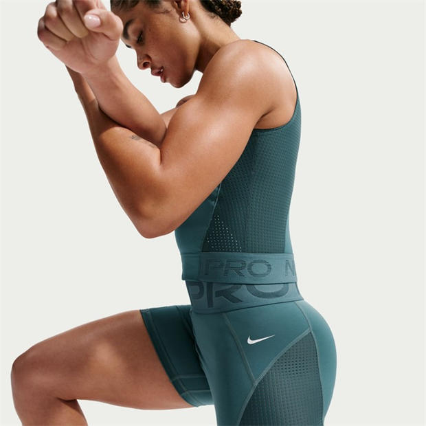 Mineral Slate - Nike - Women's Performance Gym Shorts