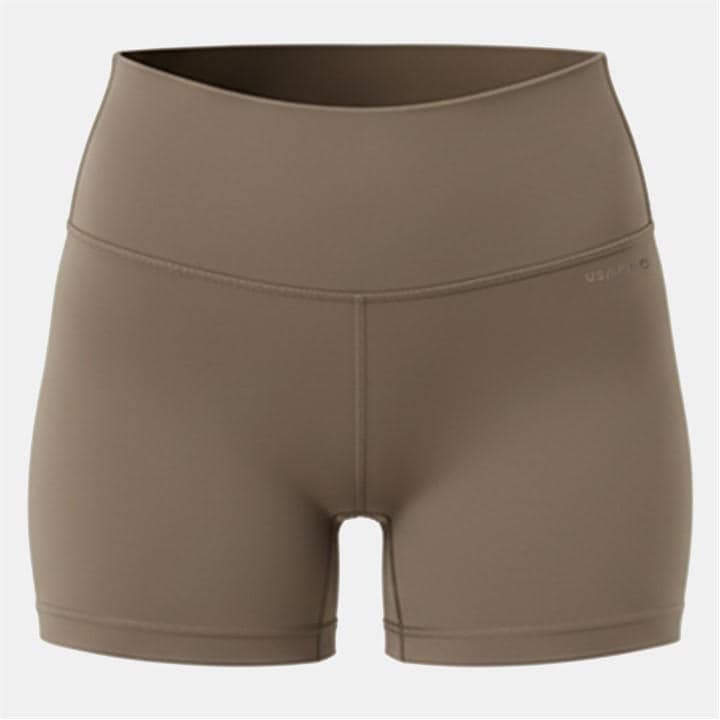 Usa Pro Women's Brown Fold 3-Inch Shorts in Size 14, Sports Direct