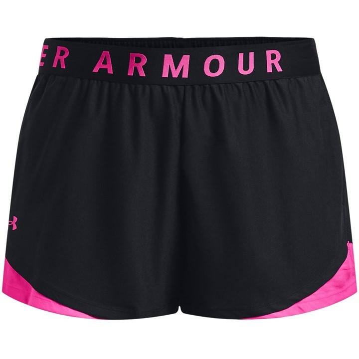 Under Armour Women's Black Play Up 3.0 Performance Gym Shorts in Size 20, Sports Direct