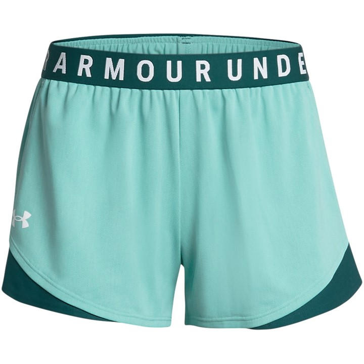 Under Armour Women's Green Play Up Shorts in Size 14, Sports Direct