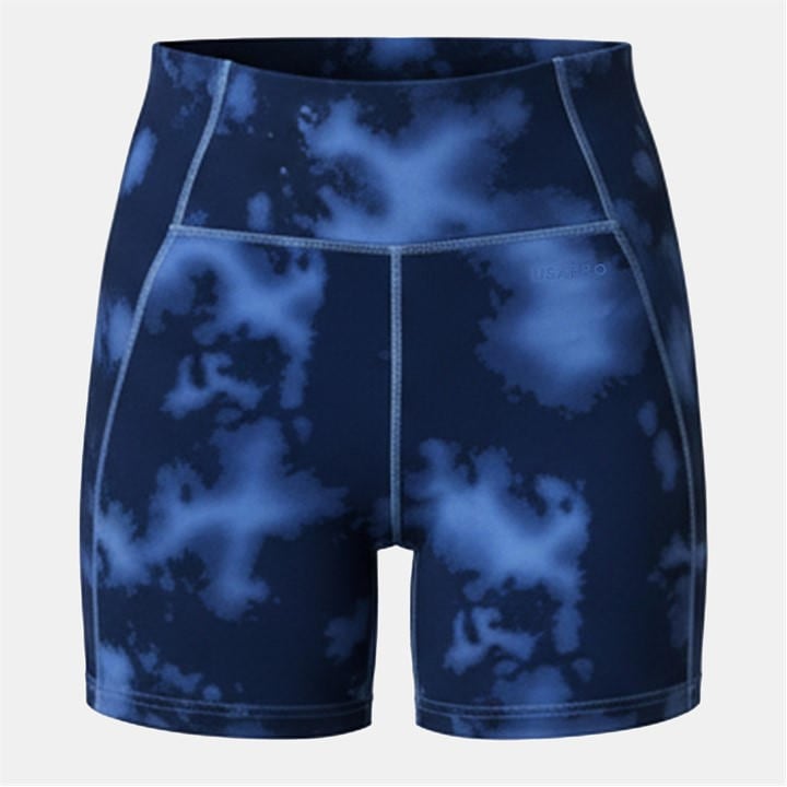 Usa Pro Women's Blue Training 5-Inch Shorts in Size 10, Sports Direct