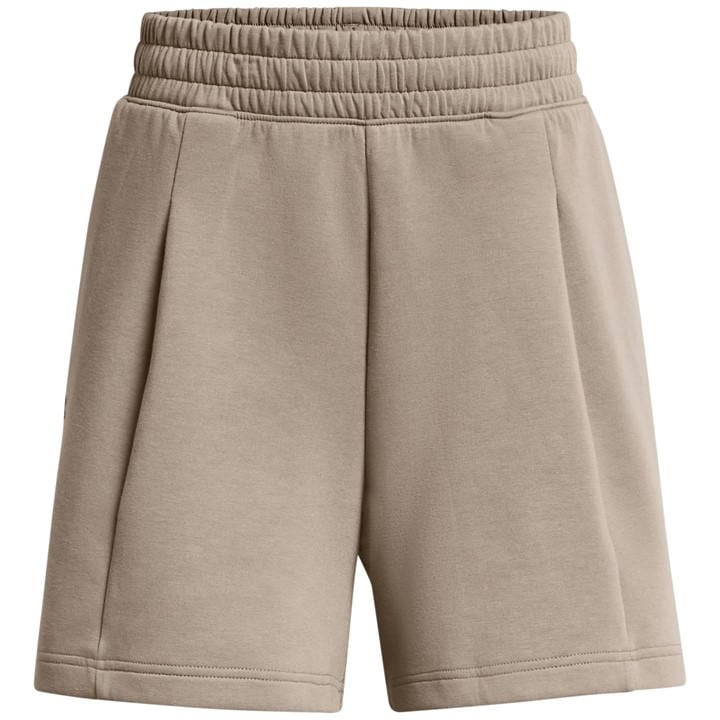 Under Armour Women's Brown Fleece Performance Gym Shorts in Size 10, Sports Direct