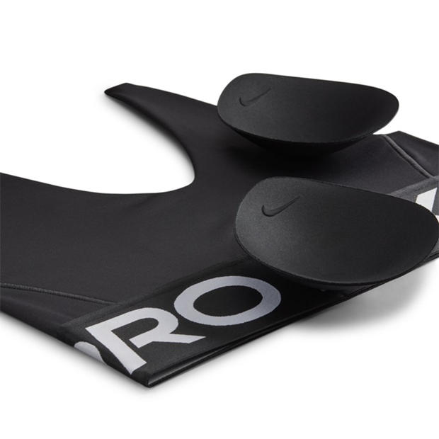 BLACK/WHITE/WHI - Nike - Women's Non Wired Medium Impact Sports Bra