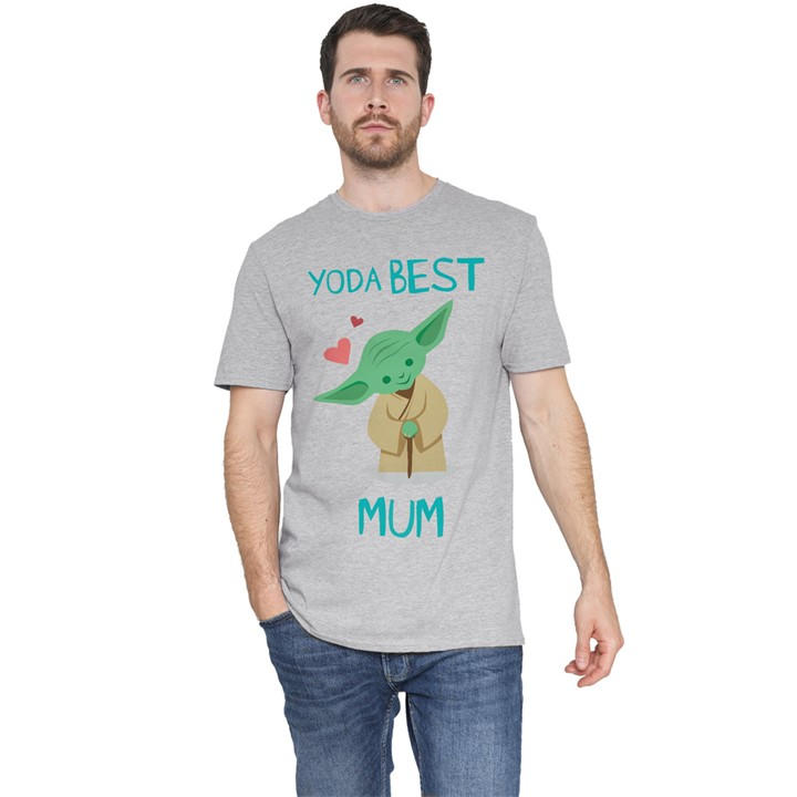 galaxy  Men's  Mothers Day Yoda Best Mum T-Shirt, Football by Star Wars in Size L, Sports Direct