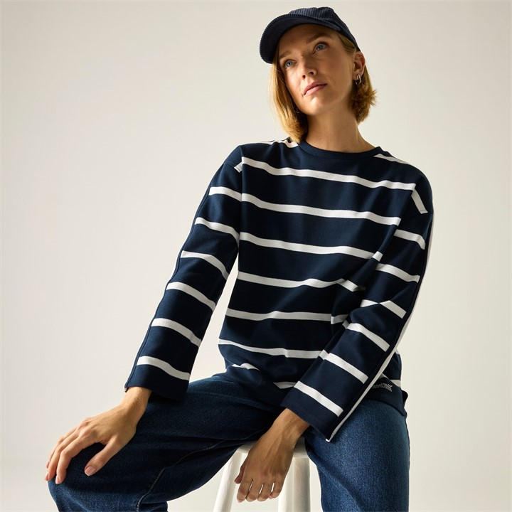 Regatta Women's Skyway/Whtst Avira Long Sleeved Top in Size 10, Sports Direct