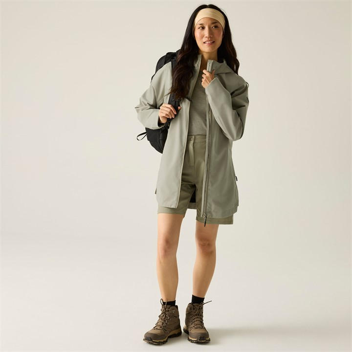 Regatta Women's Beige Natalina Waterproof Isotex Jacket in Size 18, Sports Direct