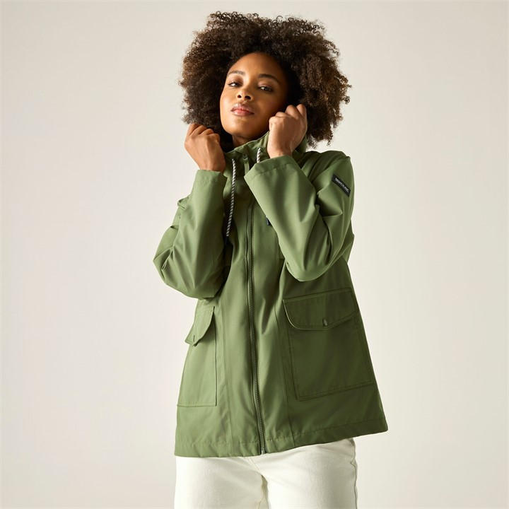 Regatta Women's Green Orlea Waterproof Isotex Jacket in Size 26, Sports Direct
