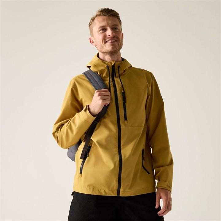 Regatta Men's Brown Frankie Waterproof Isotex Jacket in Size L, Sports Direct