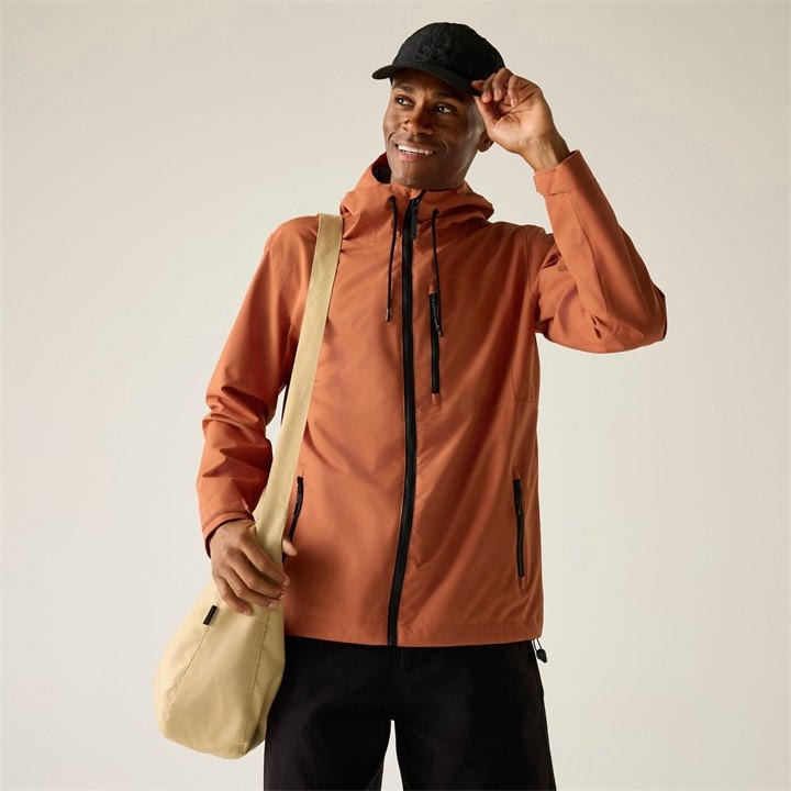 Regatta Men's Orange Frankie Waterproof Isotex Jacket in Size L, Sports Direct