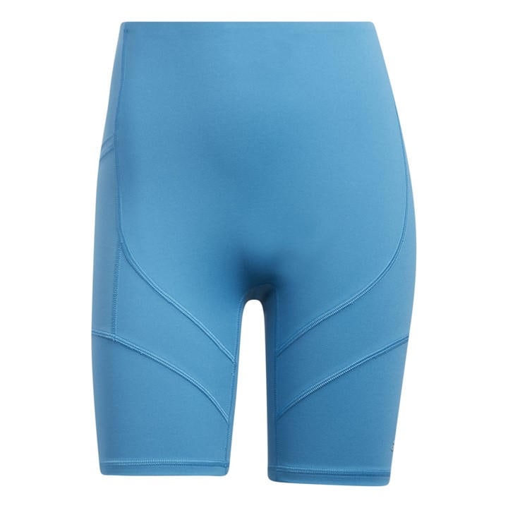 Adidas Women's Blue Performance Gym Shorts in Size XS, Sports Direct