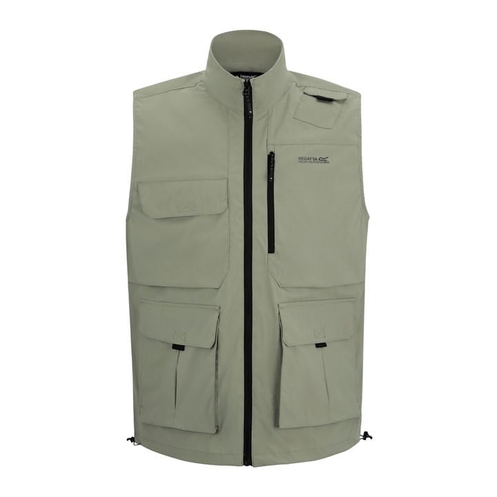 Regatta Men's Green Anti-Insect Travel Light Gilet in Size 2XL, Sports Direct