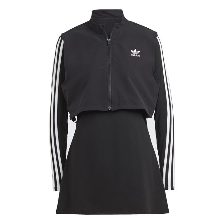 Adidas Originals Women's Black Adidas Adicolor Full-Cover Wear Top in Size 6XL, Sports Direct