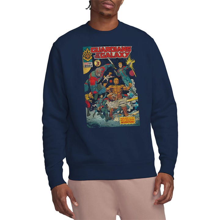 GALAXY  Men's  Gotg3 Guardians Vol 3 Sweatshirt, Football by Marvel in Size 2XL, Sports Direct