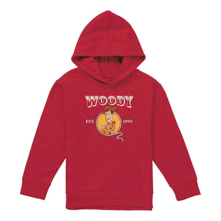 Disney Boys Red Woody Cow Youth Kids Pull-Over Hoodie, Sports Direct