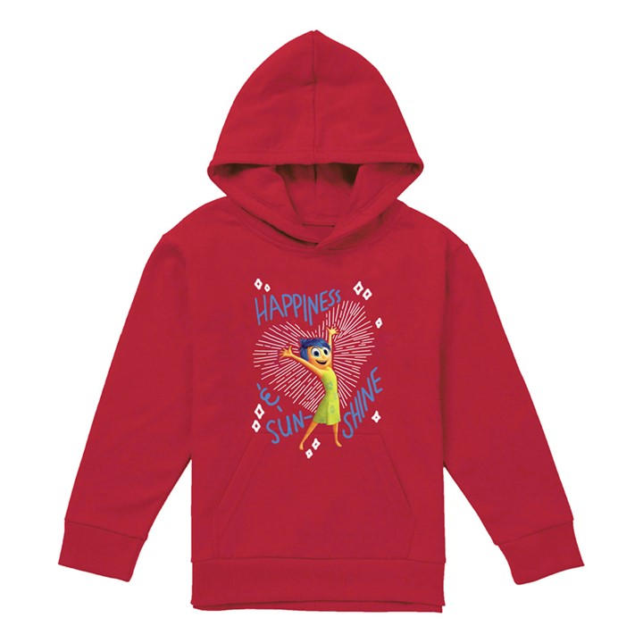 Disney Boys Red Joy Happiness Youth Kids Pull-Over Hoodie, Sports Direct