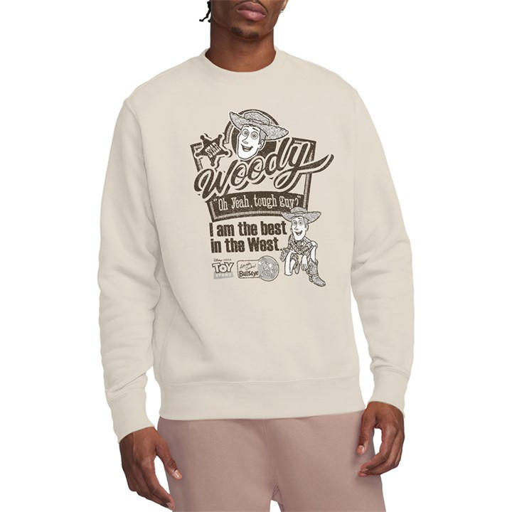 Disney Men's Beige Toy Story Woody Best In The West Sweatshirt Natur in Size 2XL, Sports Direct