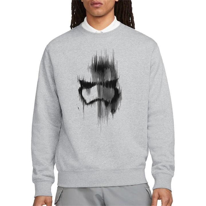 Star Wars Men's Grey Trooper Mask Sweatshirt in Size 2XL, Sports Direct