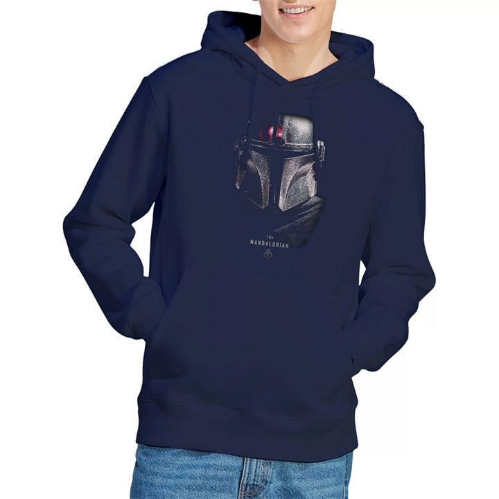 Star Wars Men's Blue Mandalorian Shadows Hoodie in Size L, Sports Direct