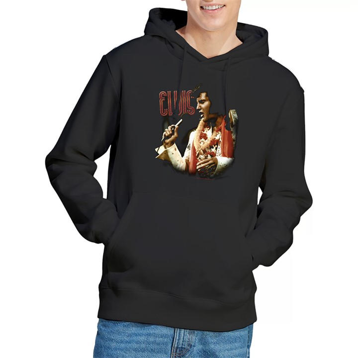 Elvis Presley Men's Black Soulful Hoodie in Size 2XL, Sports Direct