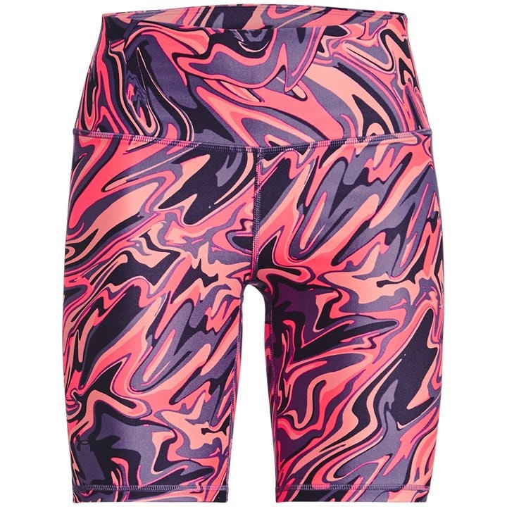 Under Armour Women's Pink Heatgear Bike Shorts in Size 8, Sports Direct