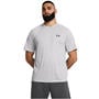 Halo Gray/Black - Under Armour - Velocity Short Sleeve T-Shirt Mens