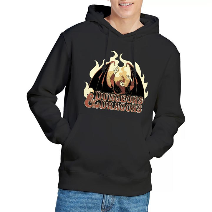 Hasbro Men' Black Dungeons & Dragons Venger Pullover Hoodie in Size S, Sports Direct