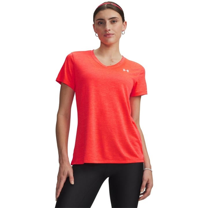 Under Armour Women's Red Tech™ V-Neck Short Sleeve
