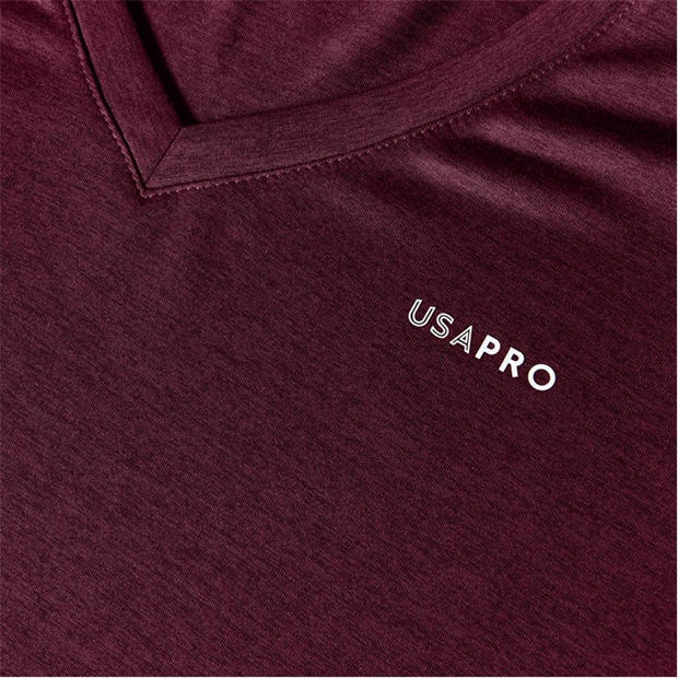 Espresso - USA Pro - The USA Pro Tech V-Neck Tee Womens