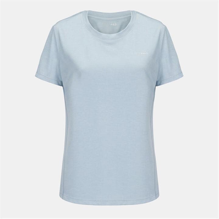Usa Pro Women's Blue Tech Crew Tee in Size 14, Sports Direct
