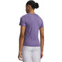 Purple Luxe/Wht - Under Armour - Women's Short Sleeve Performance Gym Top