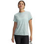 Mint/White - Under Armour - Women's Short Sleeve Performance Gym Top