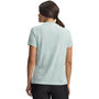 Mint/White - Under Armour - Women's Short Sleeve Performance Gym Top