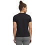 Black/Mod Gray - Under Armour - Women's Short Sleeve Performance Gym Top
