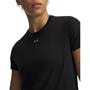 Black/Mod Gray - Under Armour - Women's Short Sleeve Performance Gym Top