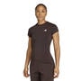 Aurora Coffee - adidas - Womens Short Sleeve Performance Gym Top