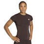 Aurora Coffee - adidas - Womens Short Sleeve Performance Gym Top