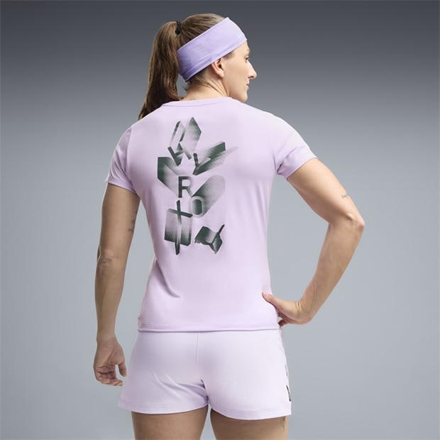 Light Lavender - Puma - Women's Hyrox Graphic Short Sleeve T-Shirt