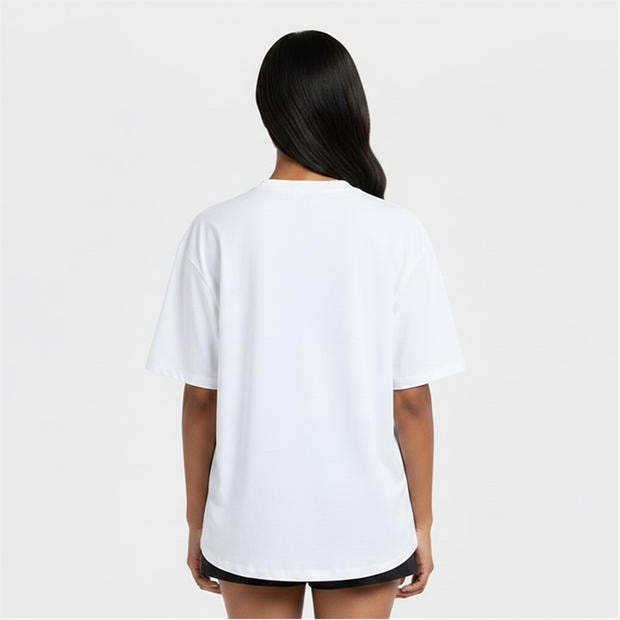 White - Rohnisch - Women's Relaxed Tee Short Sleeve Performance Gym Top