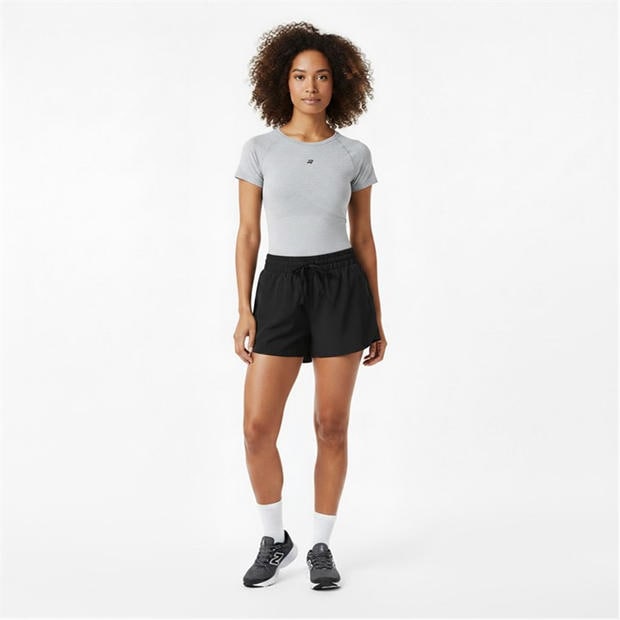 Grey Melange - Rohnisch - Women's Flex Tee Short Sleeve Performance Gym Top