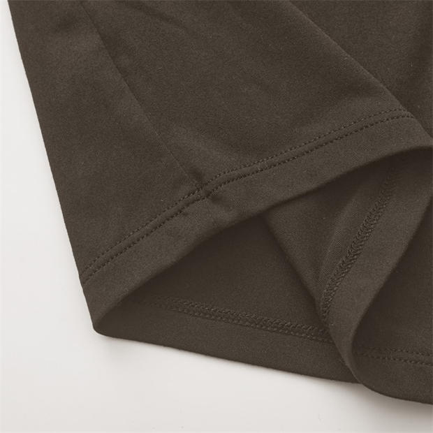 Brown - LA Gear - LA Gear Essential Pleat-Back T-Shirt Womens