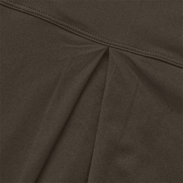 Brown - LA Gear - LA Gear Essential Pleat-Back T-Shirt Womens