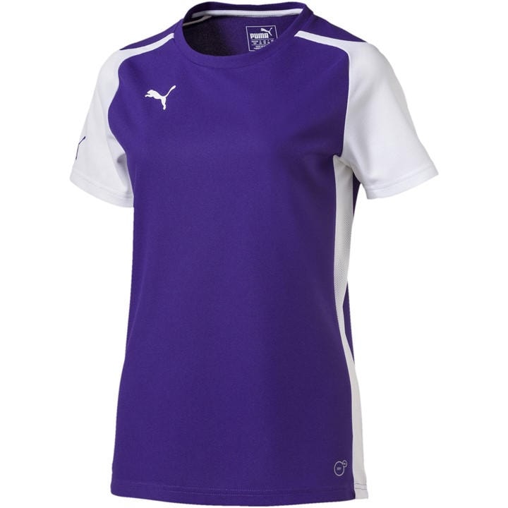 Puma Women's Purple (13) Statement Ss Tee in Size 12, Sports Direct